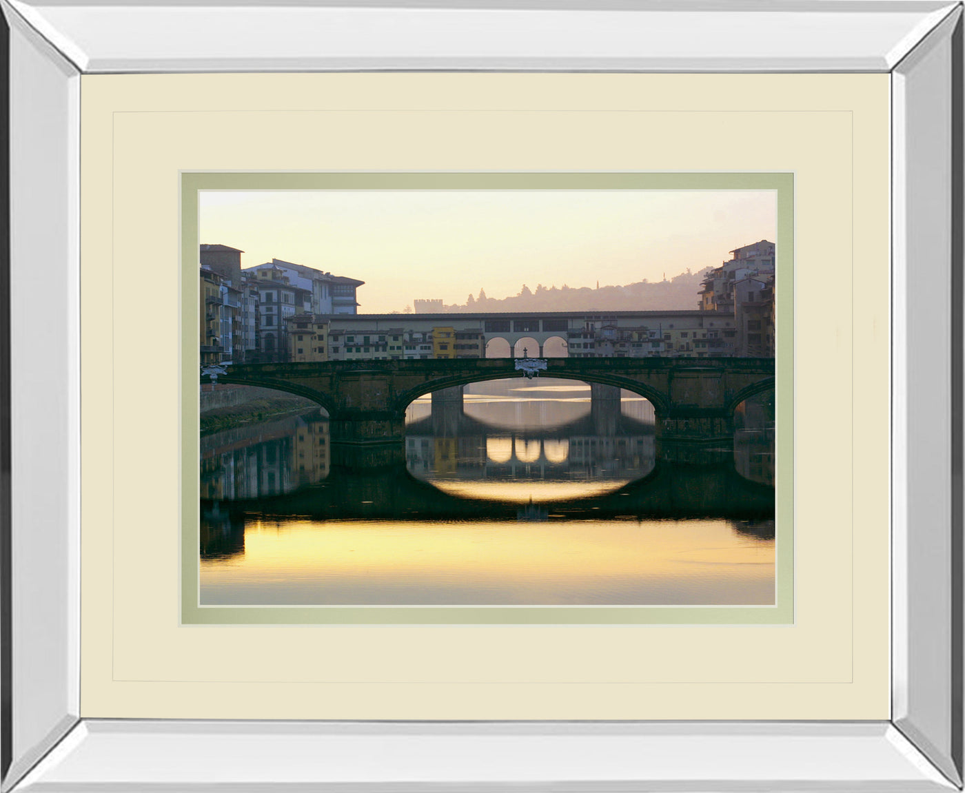 Mirrored Frame Ponte Vecchio By Bill Philip