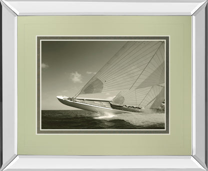 Mirrored Frame Sea Spray II By Michael Kahn