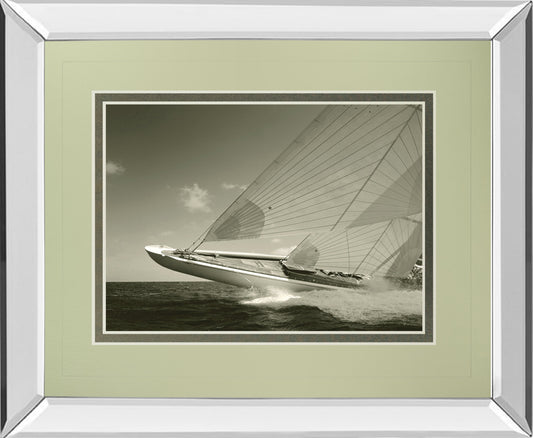 Mirrored Frame Sea Spray II By Michael Kahn