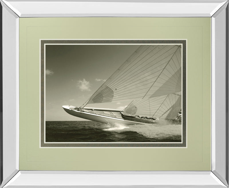 Mirrored Frame Sea Spray II By Michael Kahn
