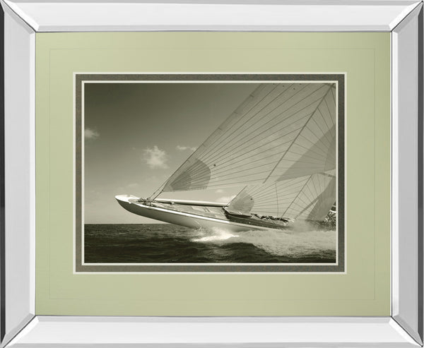 Mirrored Frame Sea Spray II By Michael Kahn