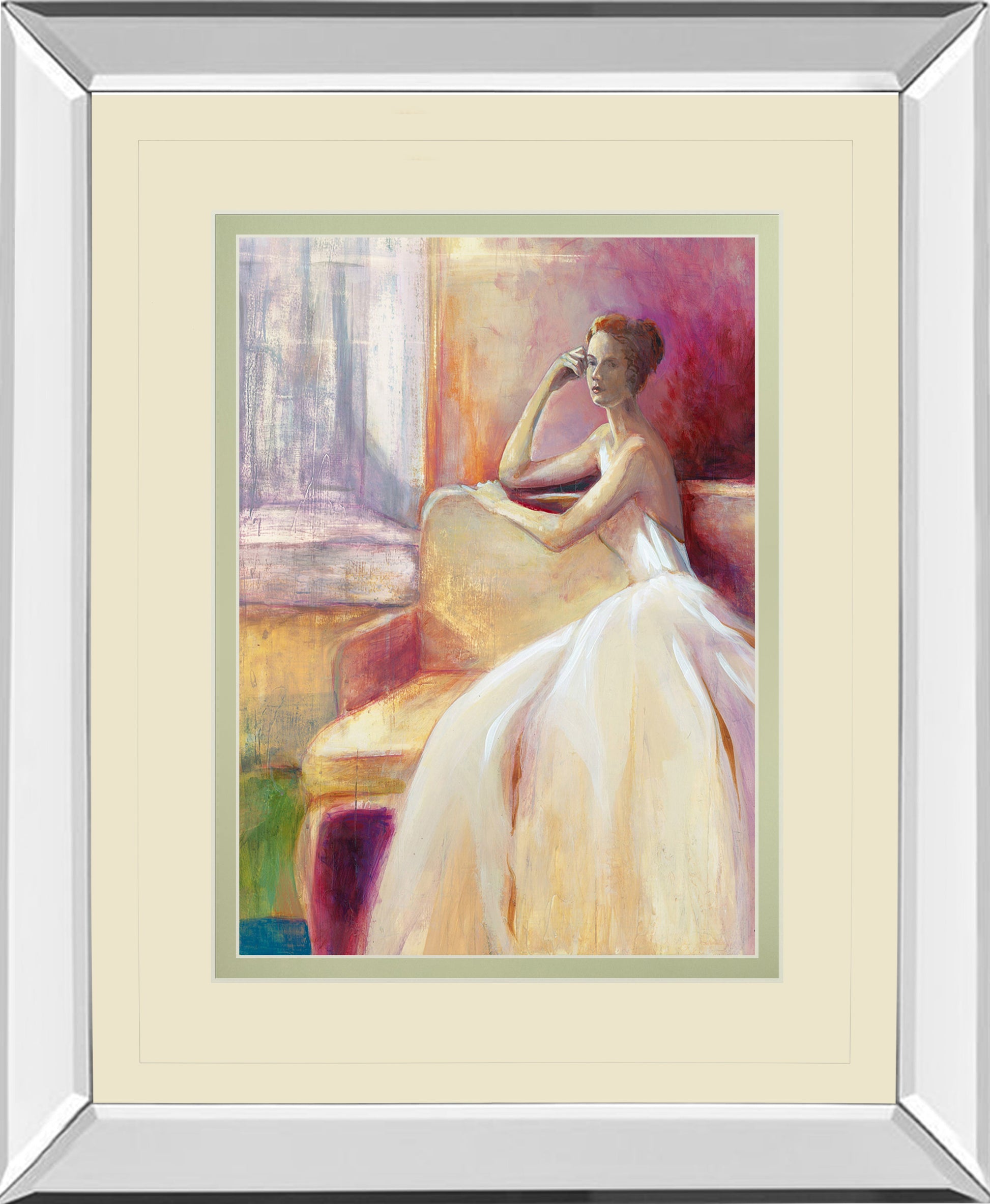 Mirrored Frame Getting Ready III By Sutton