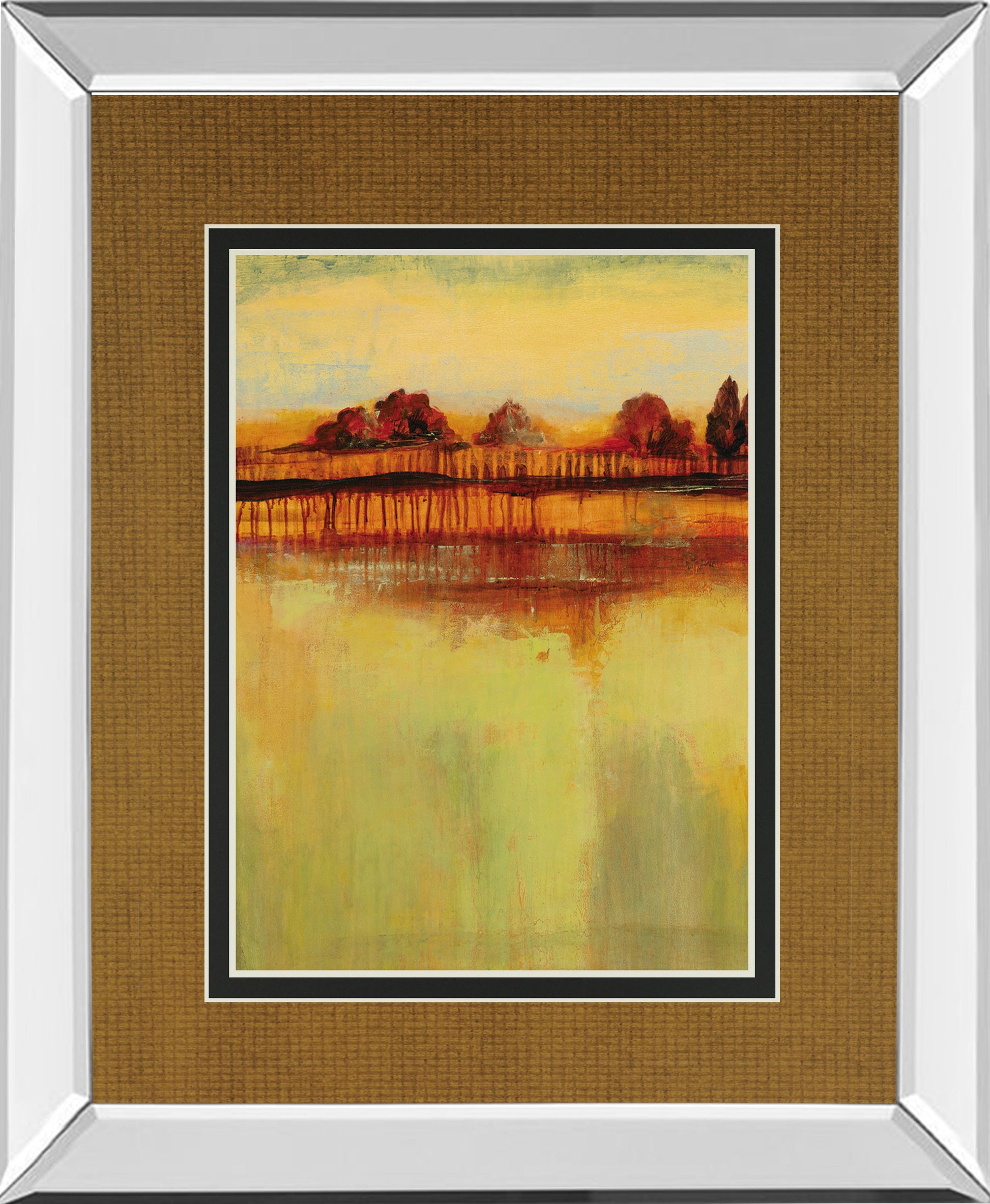 Mirrored Frame October Sky I By George