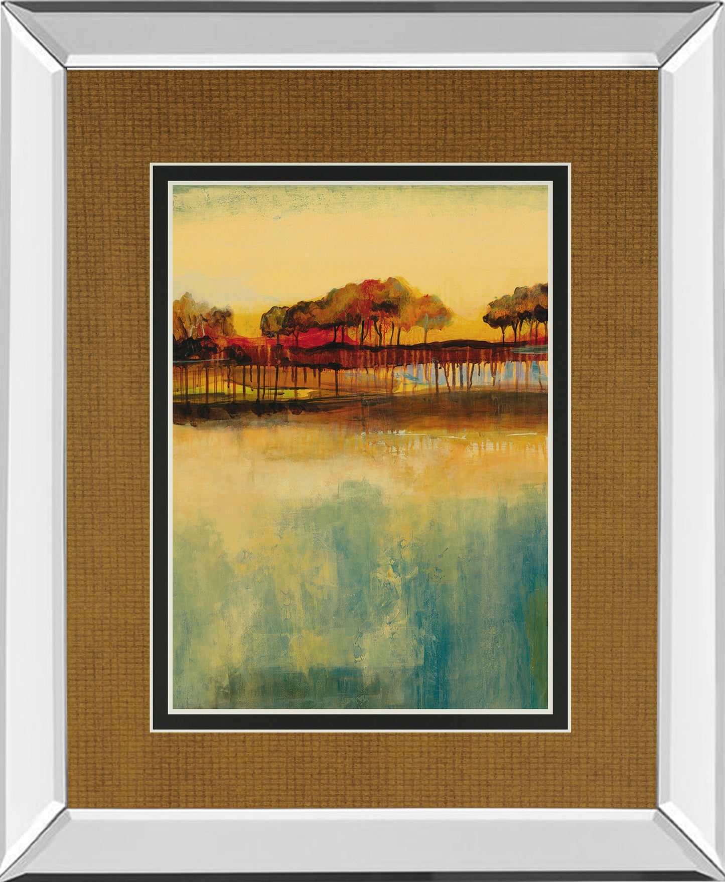 Mirrored Frame October Sky II By George