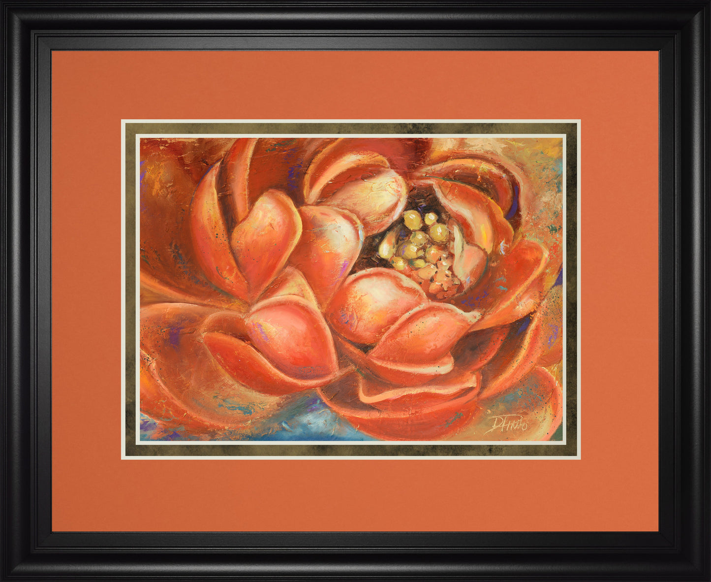 Red Lotus I By Patricia Pinto