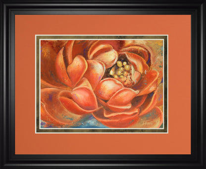 Red Lotus I By Patricia Pinto