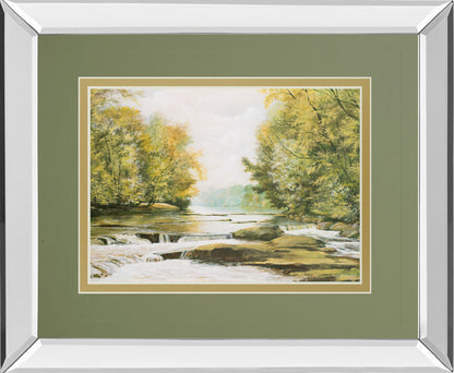 Mirrored Frame Fireman'S Park By Bruce Nawrocke