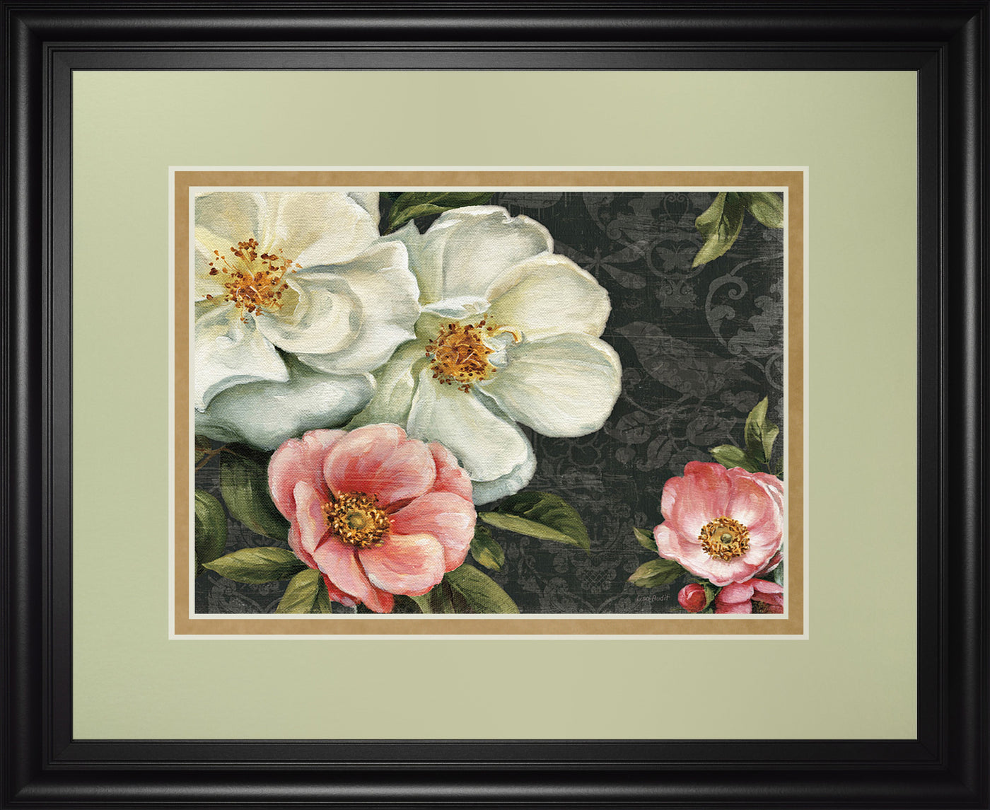 Floral Damask I By Lisa Audit