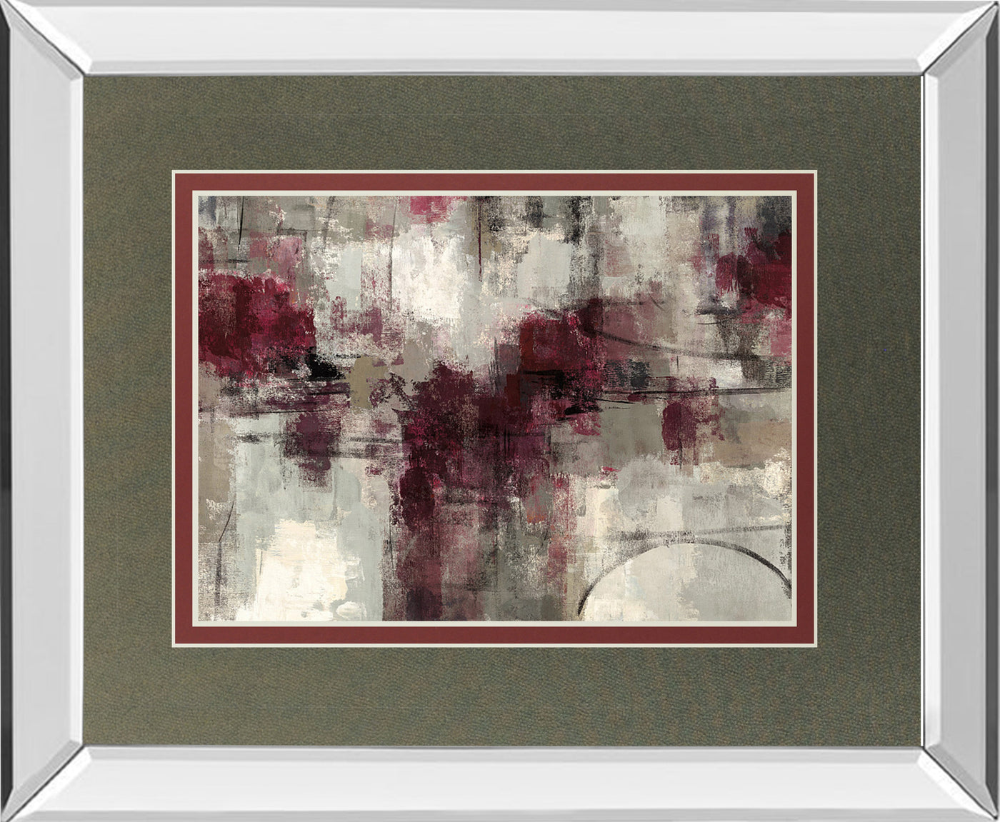 Mirrored Frame Stone Gardens By Silvia Vassileva