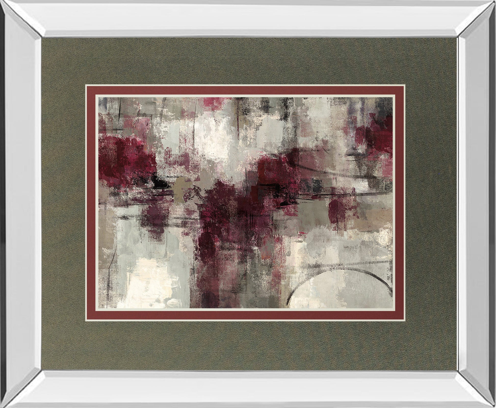 Mirrored Frame Stone Gardens By Silvia Vassileva