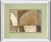 Mirrored Frame Circular Sculpture By Wild Apple Portfolio