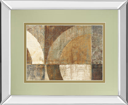 Mirrored Frame Circular Sculpture By Wild Apple Portfolio