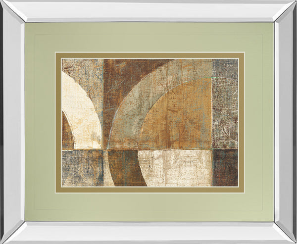 Mirrored Frame Circular Sculpture By Wild Apple Portfolio