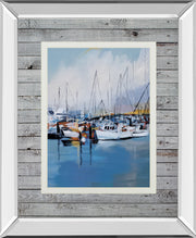 Mirrored Frame Along The Quay By Fitsimmons, A.
