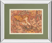 Redhead Among Flowers By Alphonse Mucha