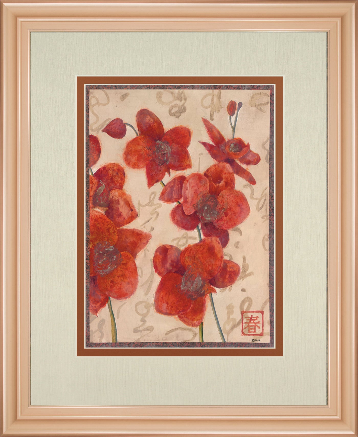 Asian Orchid I By Hollack