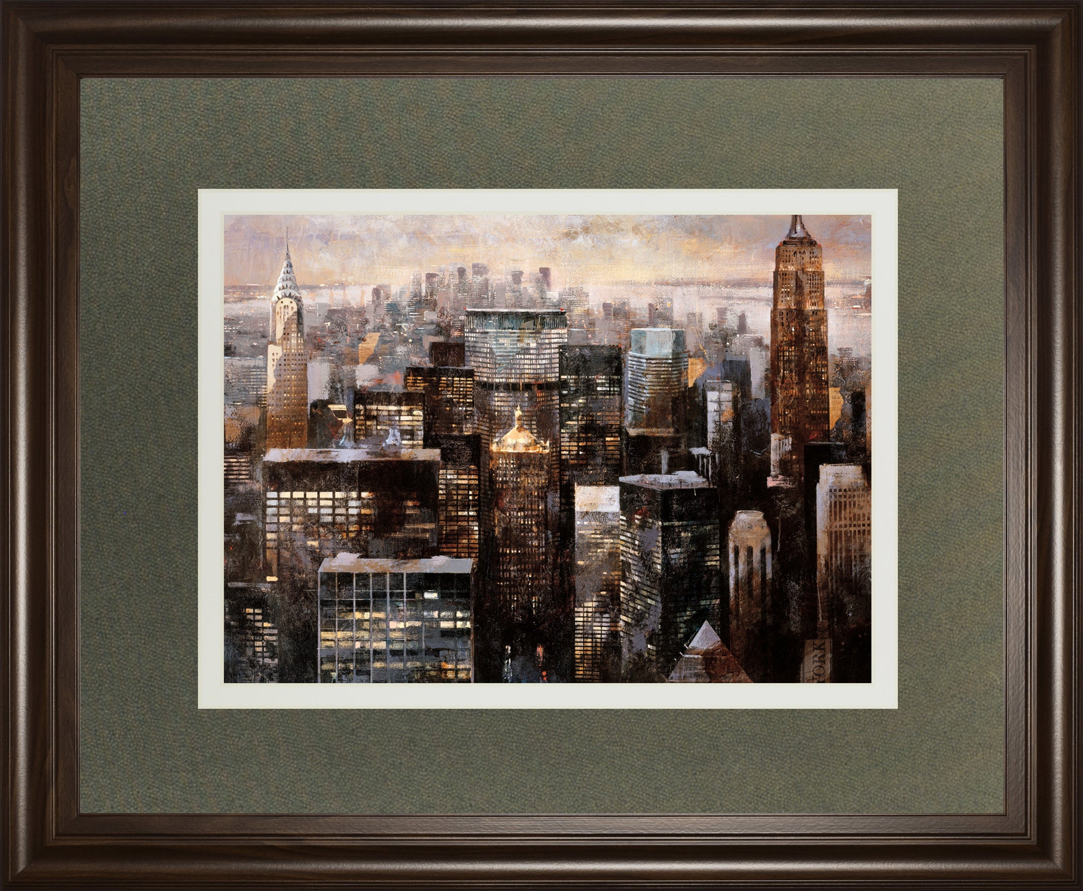 Manhattan By Night By Bofarull, M.