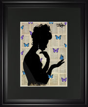 Blue Butterflight by Loui Jover