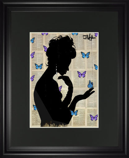 Blue Butterflight by Loui Jover