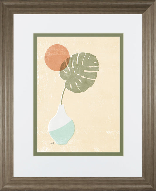 Sun Palm I Mint by Moira Hershey