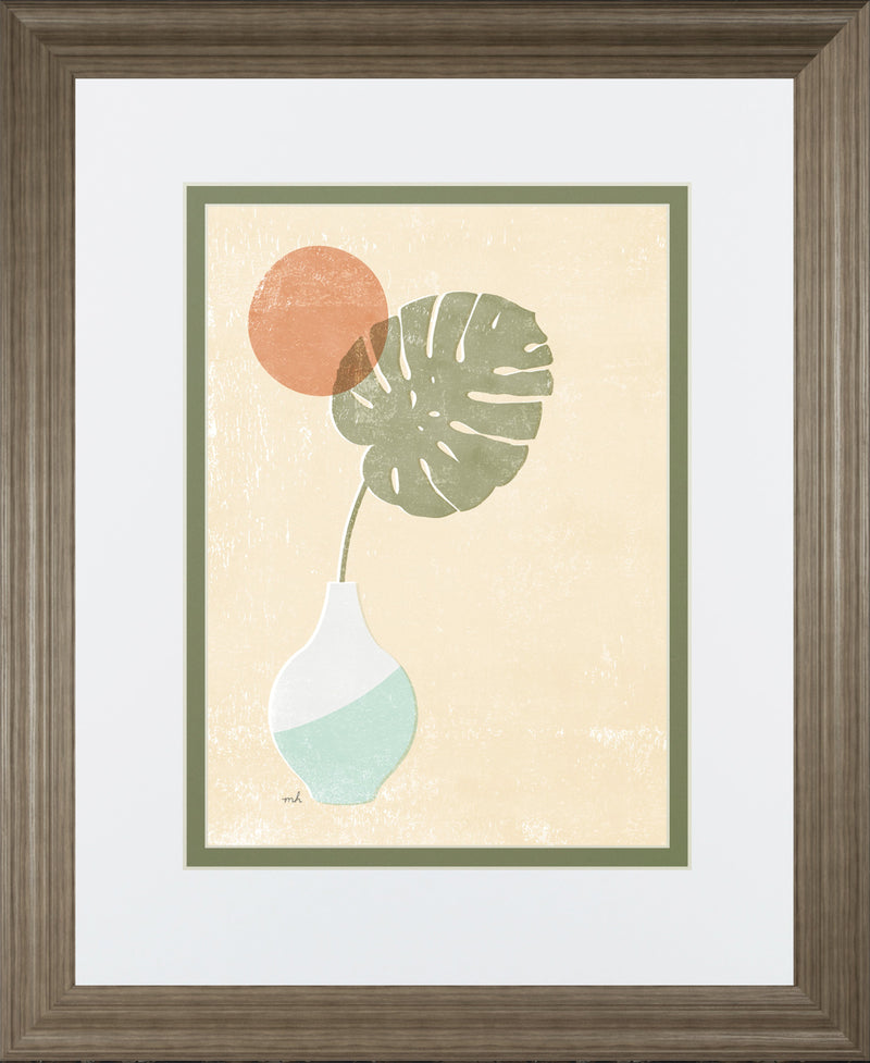 Sun Palm I Mint by Moira Hershey
