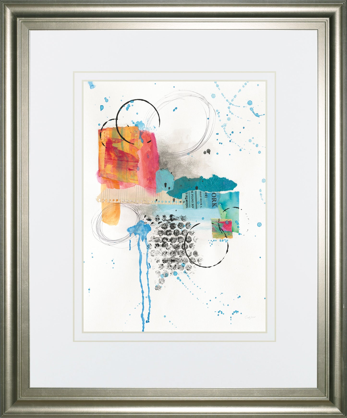 Abstract Skyline I by Courtney Prahl