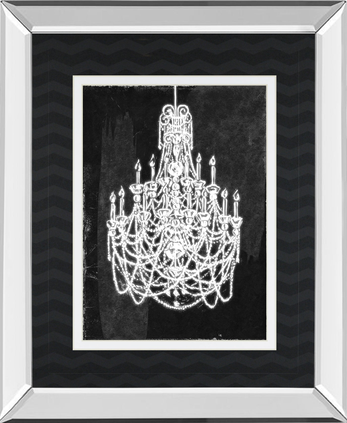 White Chandelier By Heather French-Roussia