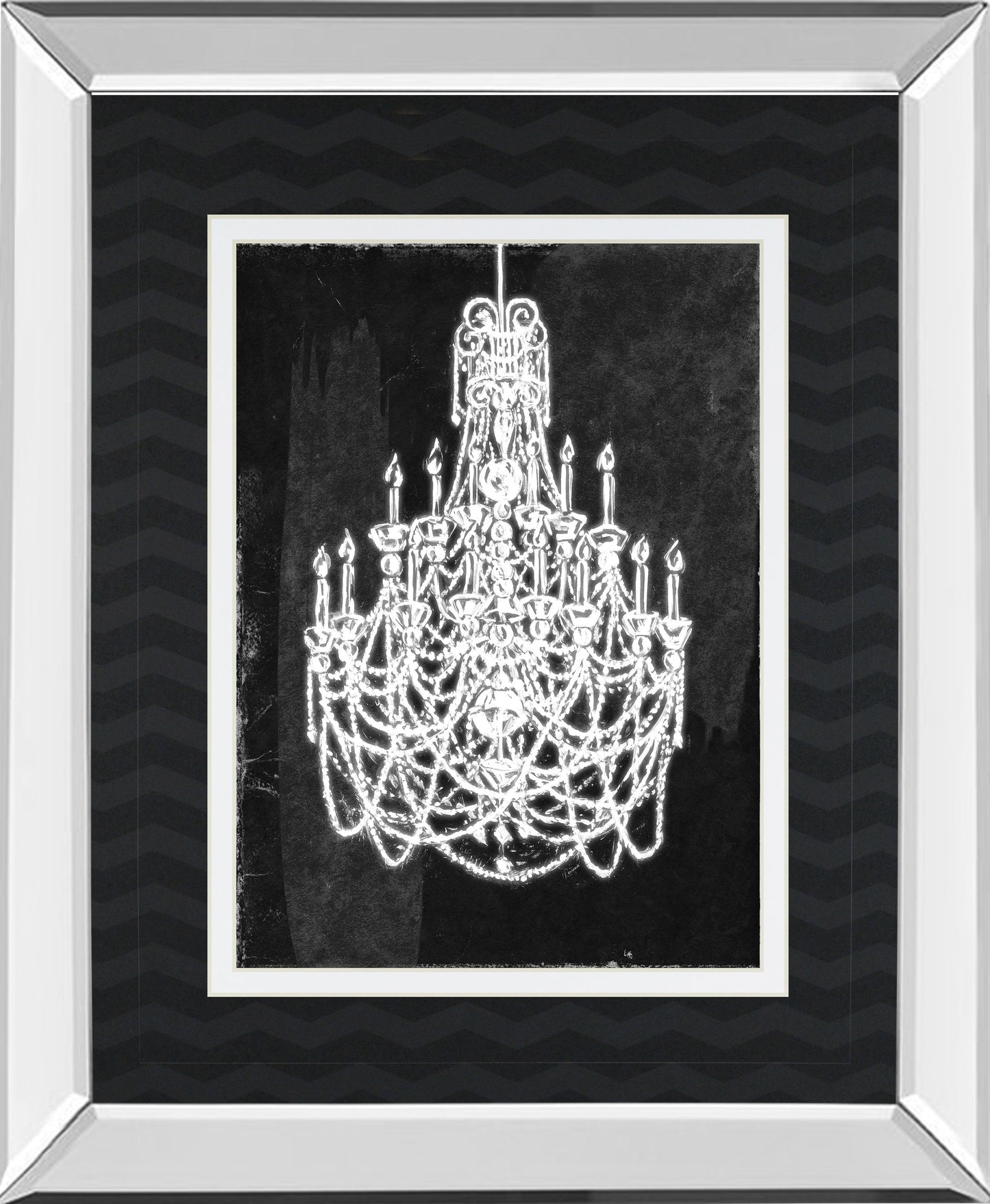White Chandelier By Heather French-Roussia