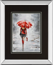 Mirrored Frame City in the Rain I BY Jolanta Kowalik