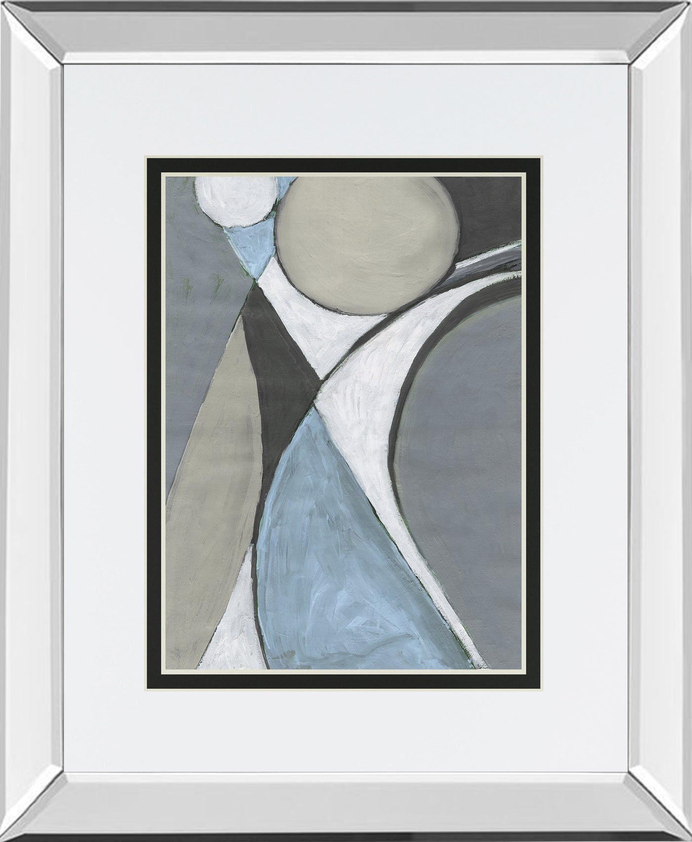 Mirrored Frame A Soft Jeweled Geometric II BY Merri Pattinian