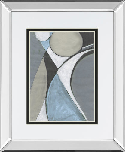 Mirrored Frame A Soft Jeweled Geometric II BY Merri Pattinian
