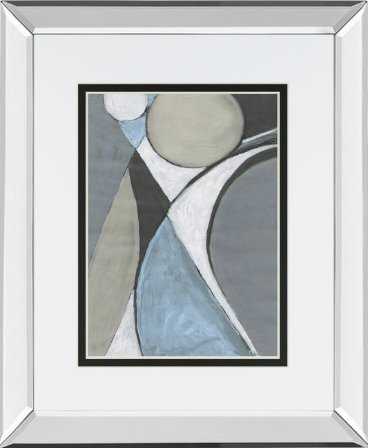 Mirrored Frame A Soft Jeweled Geometric II BY Merri Pattinian