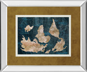 Mirrored Frame Industrial Map BY CAD Designs