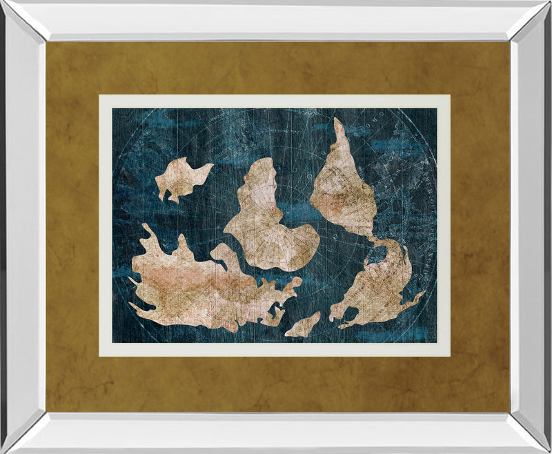 Mirrored Frame Industrial Map BY CAD Designs