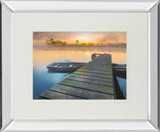 Mirrored Frame Weathered Pier BY Mike Calascibetta