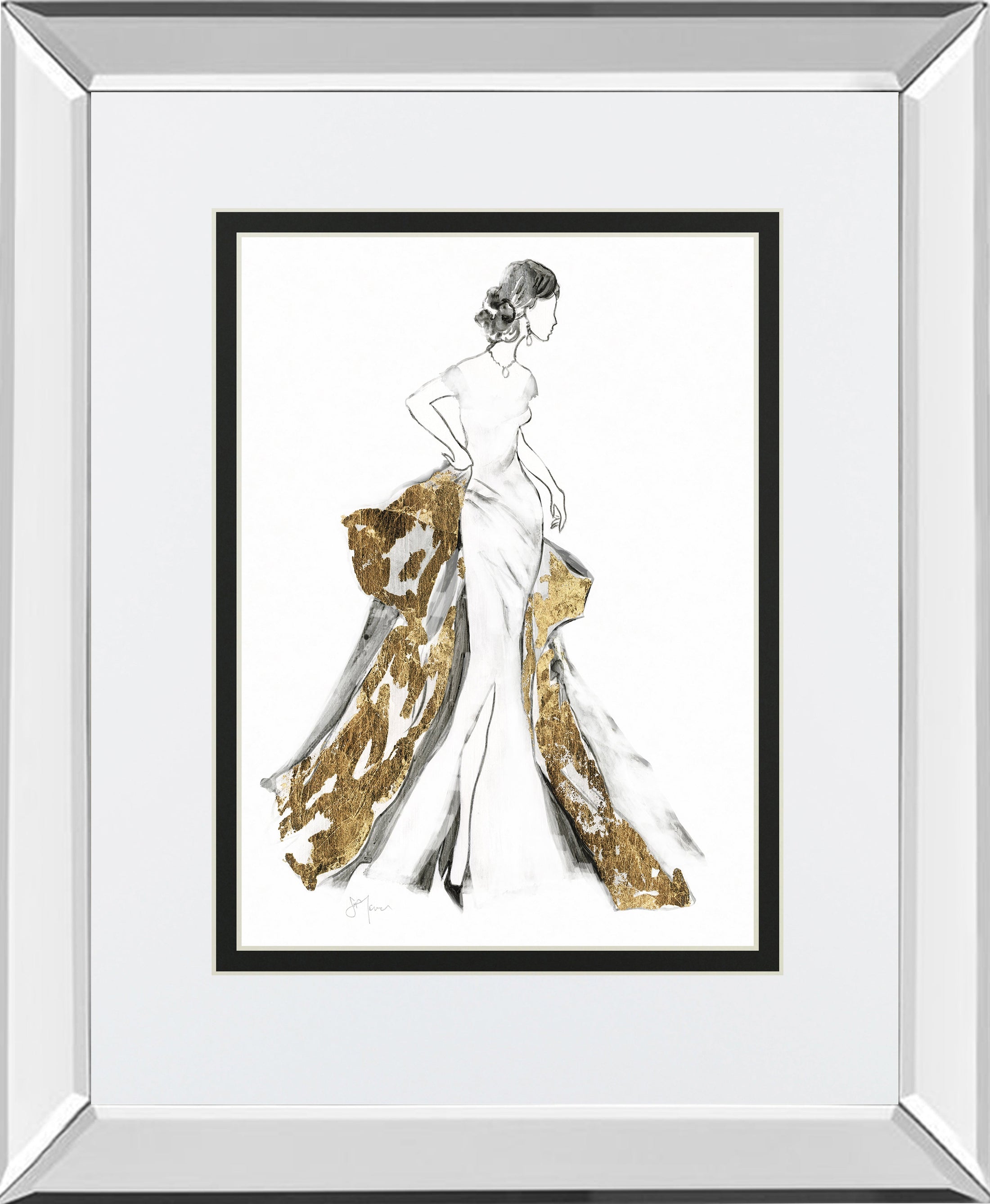 Mirrored Frame All That Glitters I BY Tava Studios