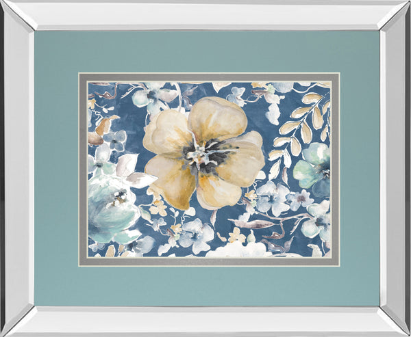 Mirrored Frame Indigo Beautiful I BY PatriciaPinto