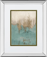Mirrored Frame Through the Gold Trees Abstract I BY LanieLoreth
