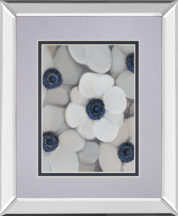 Mirrored Frame White Anemone I BY Tim OToole