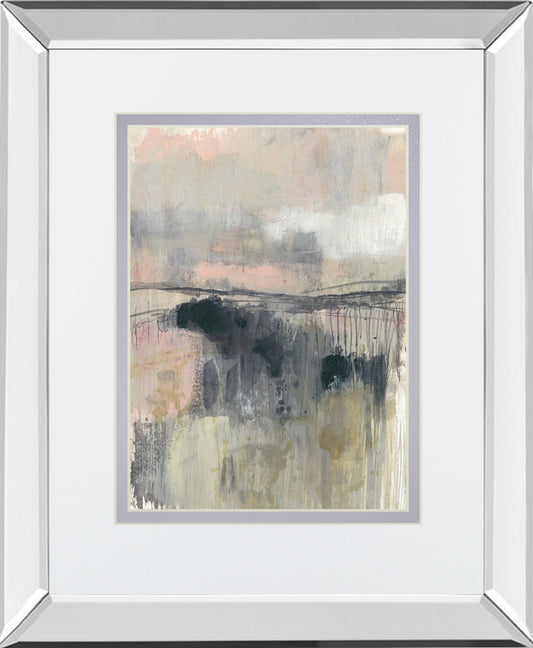 Mirrored Frame Blush Horizon II BY Jennifer Goldberger