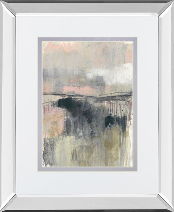 Mirrored Frame Blush Horizon II BY Jennifer Goldberger