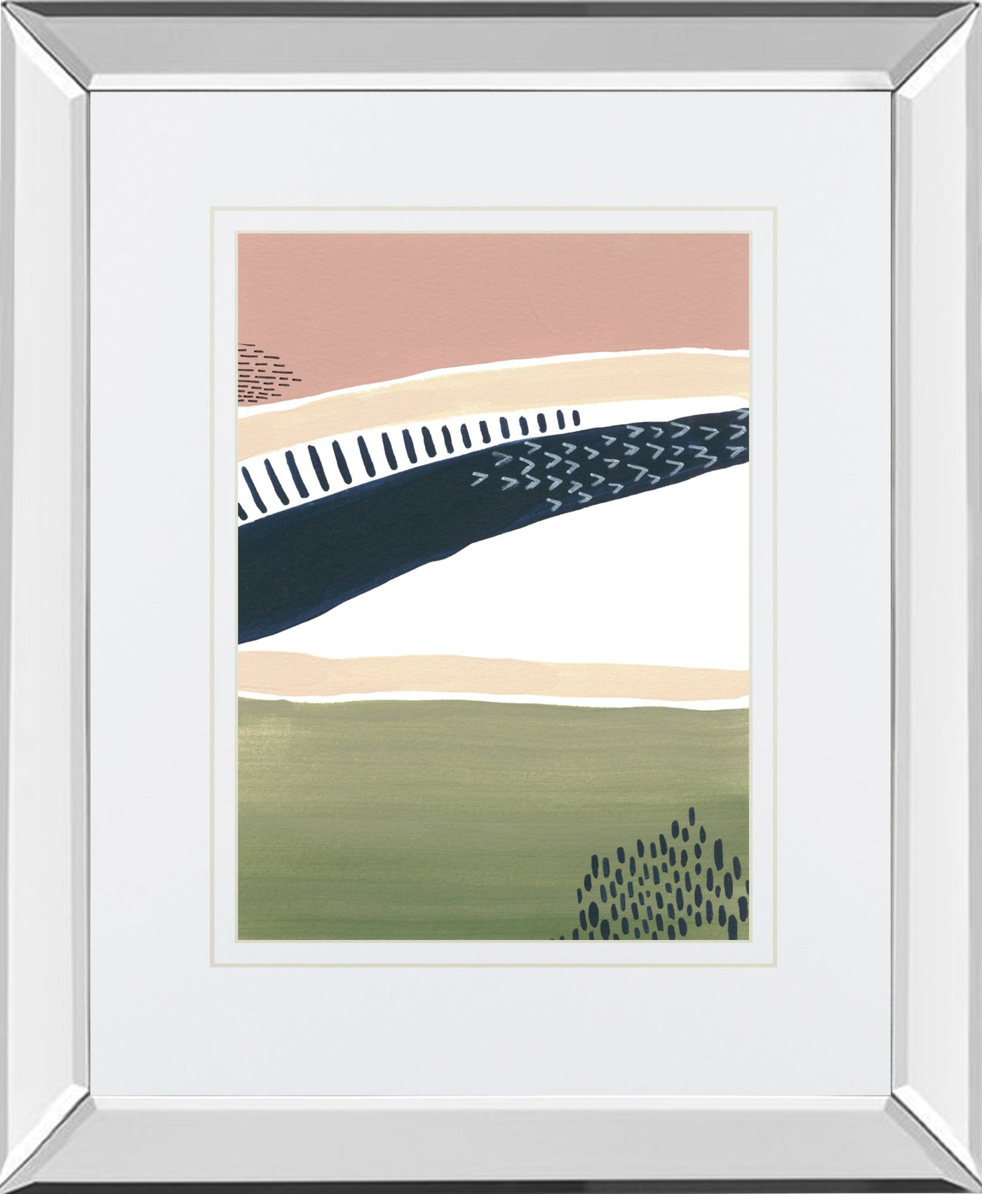 Mirrored Frame Simple Marks III BY Regina Moore