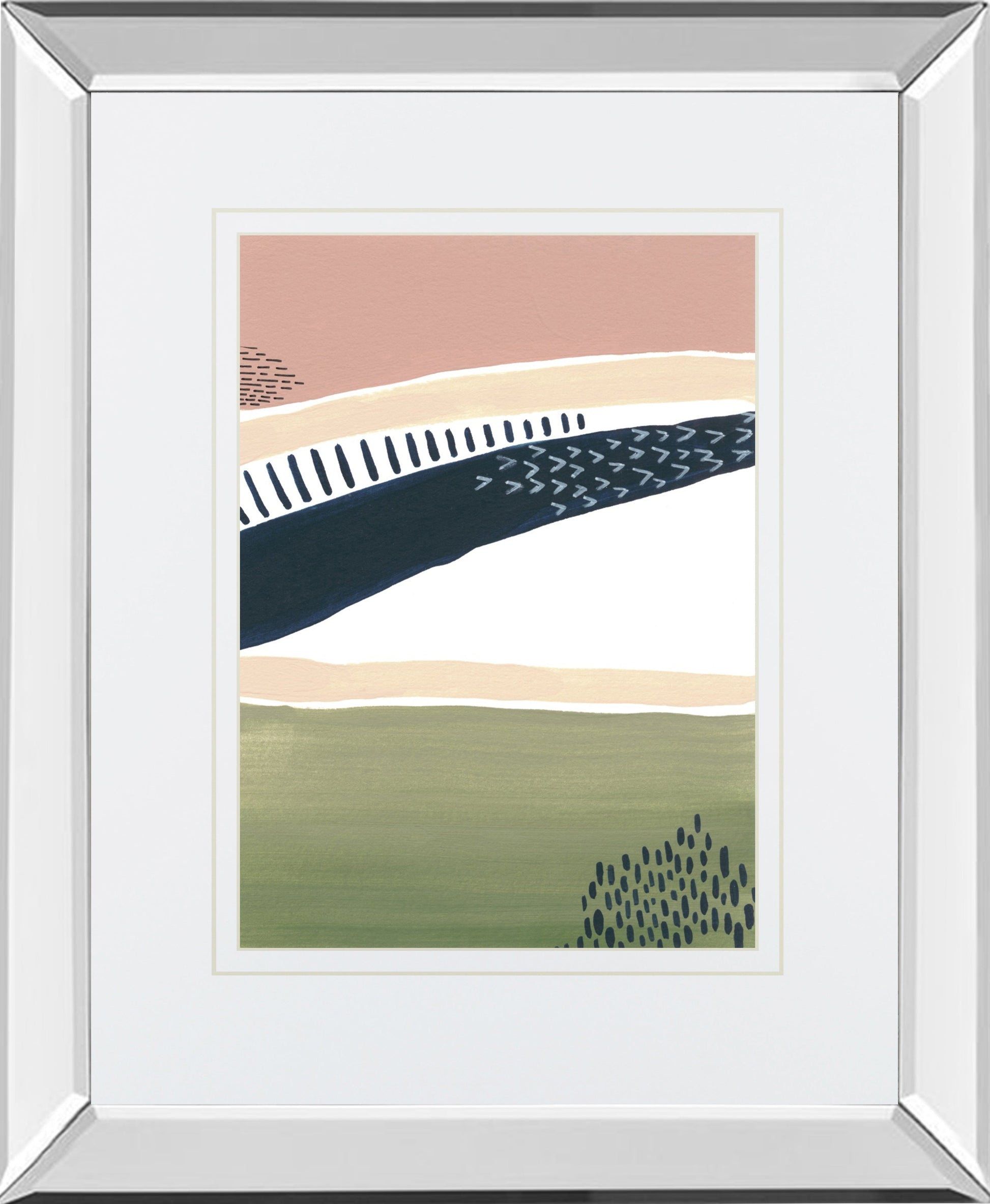 Mirrored Frame Simple Marks III BY Regina Moore