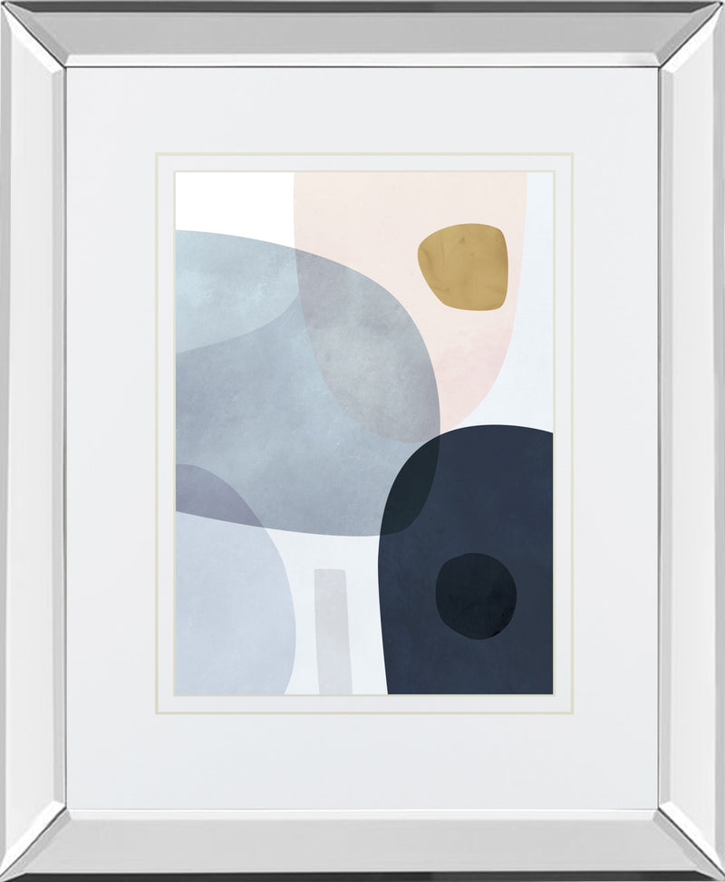 Mirrored Frame Gold Monde II BY Victoria Borges