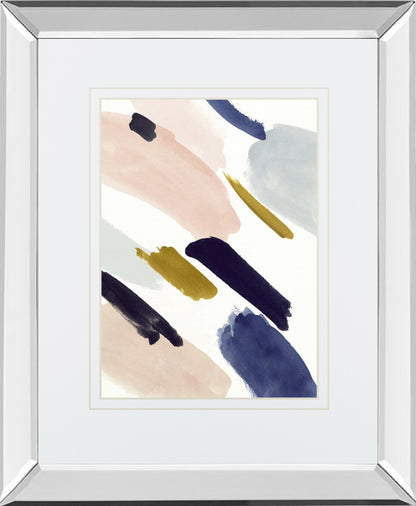 Mirrored Frame Brushmarks I BY Victoria Borges