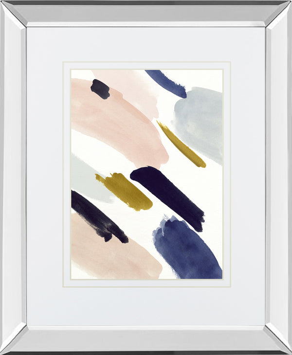 Mirrored Frame Brushmarks I BY Victoria Borges