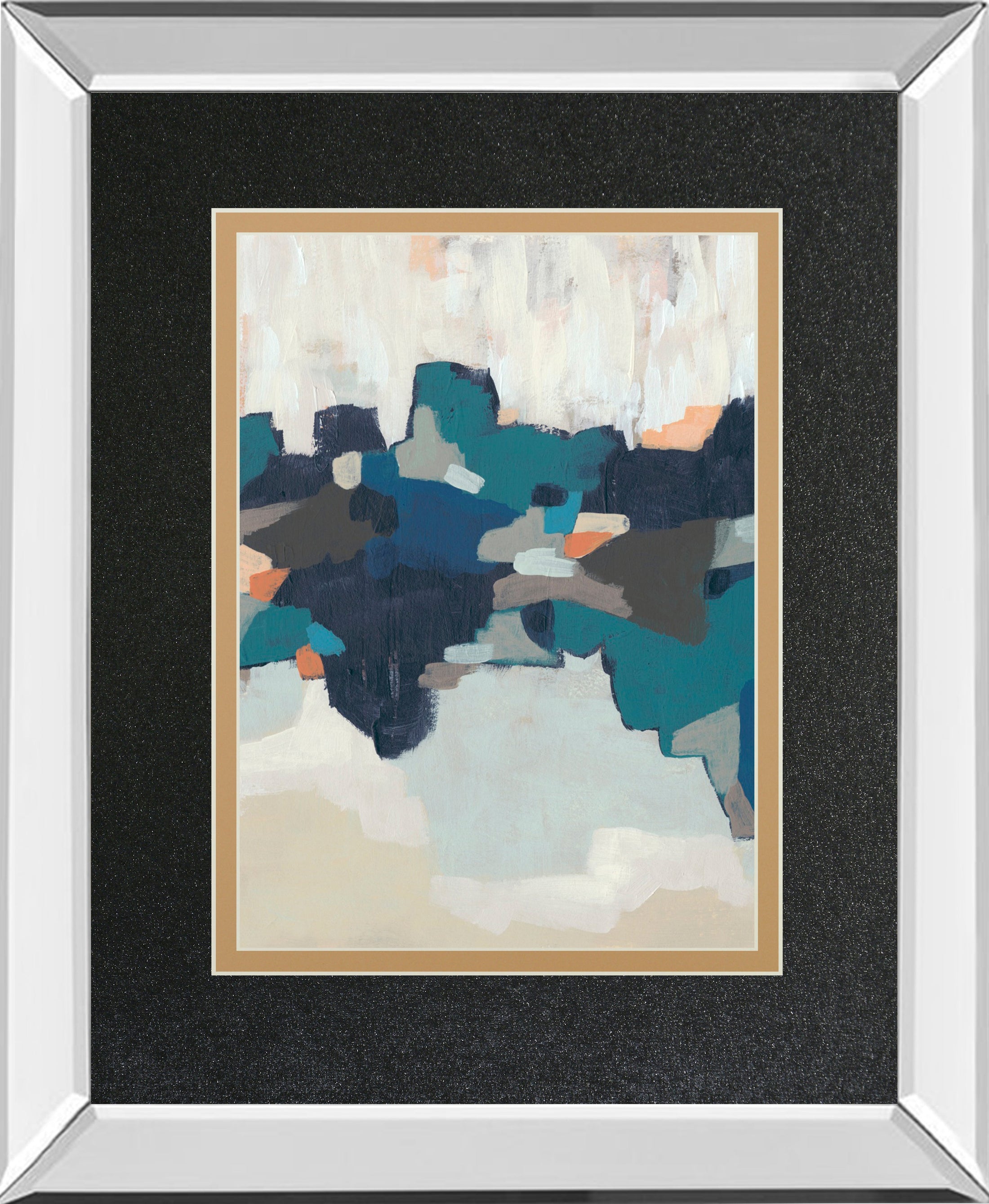 Mirrored Frame Mosaic Mesa II BY June Erica Vess