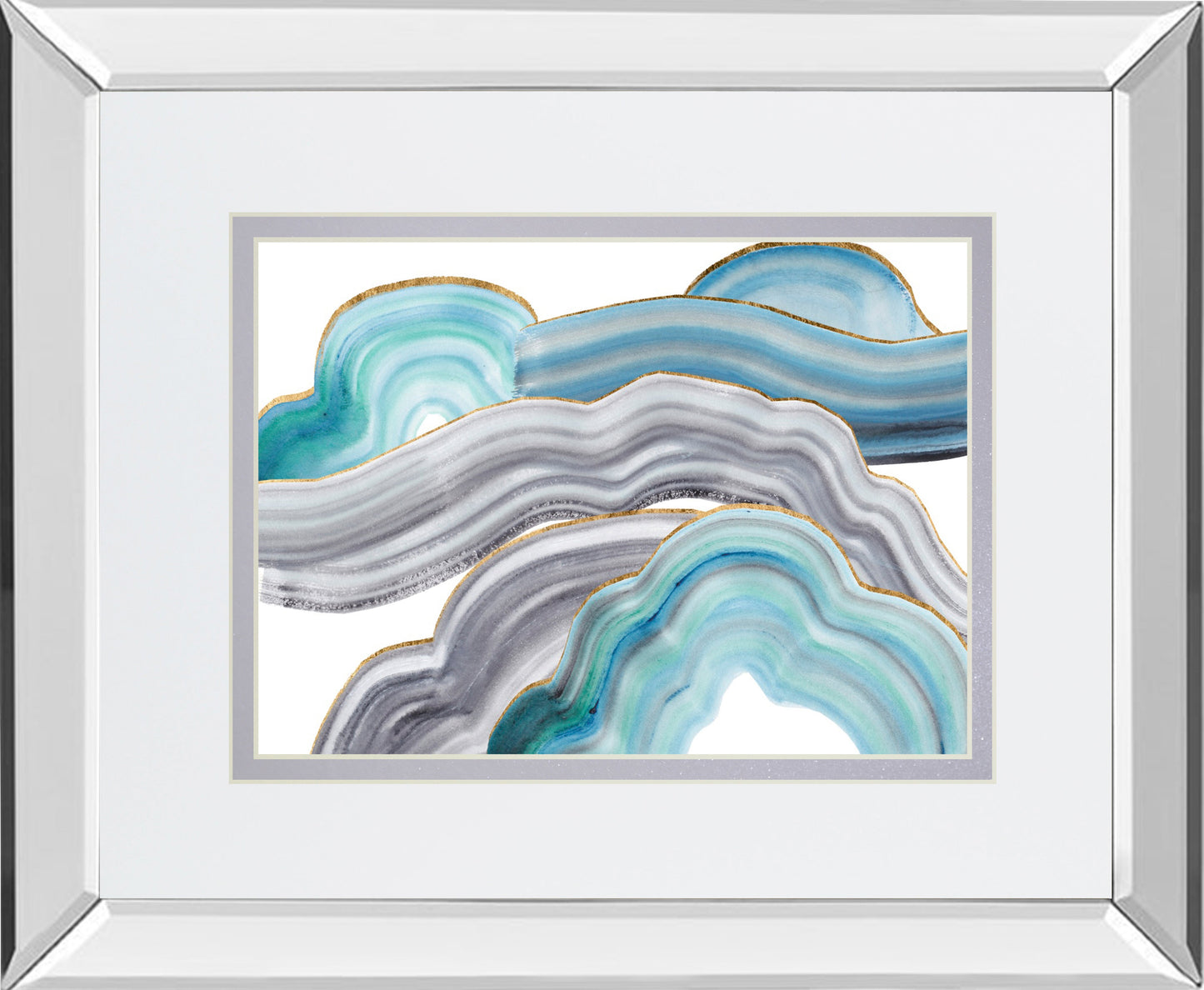 Mirrored Frame Cloudy Day II BY Melissa Wang