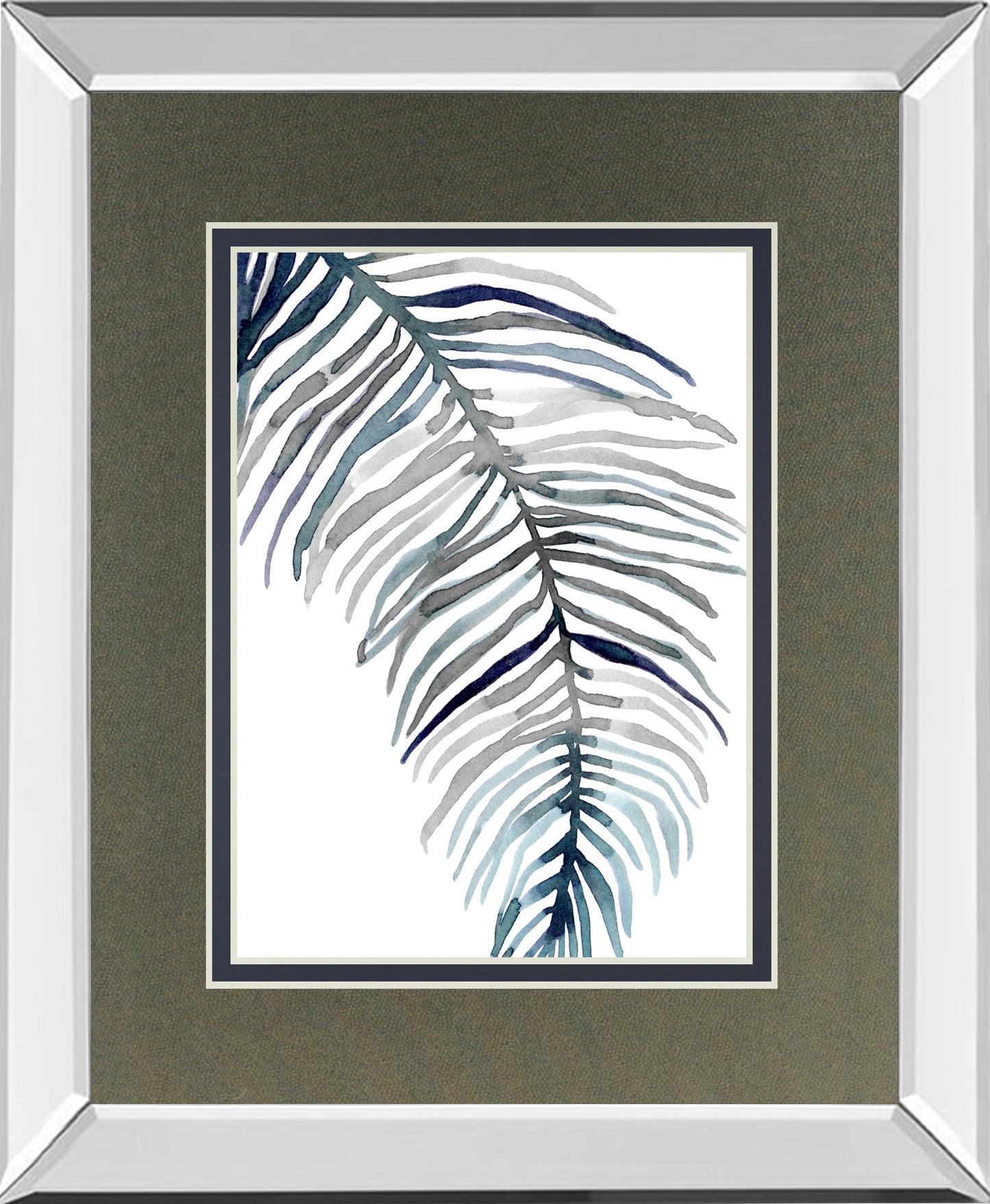 Blue Feathered Palm II BY Emma Scarvey