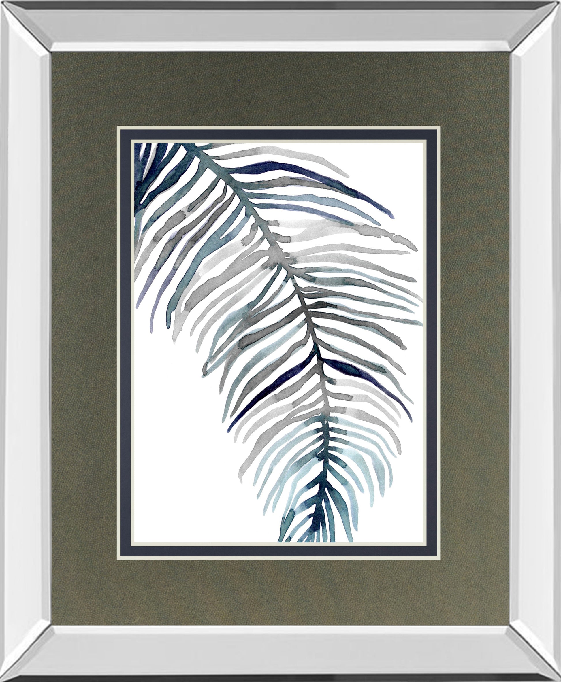 Blue Feathered Palm II BY Emma Scarvey